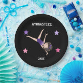 GYMNASTICS PARTY TELLER FÜR MÄDCHEN PERSONALISIERT (Party)