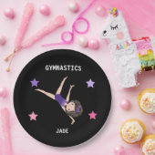 GYMNASTICS PARTY TELLER FÜR MÄDCHEN PERSONALISIERT (Party)
