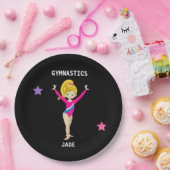 GYMNASTICS PARTY TELLER FÜR MÄDCHEN PERSONALISIERT (Party)