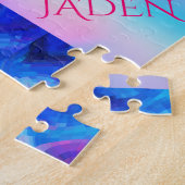 "GYMNASTICS" Puzzle mit individuelle Name. (Seite)