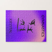 GYMNASTICS PUZZLE PERSONALISIERT! (Horizontal)