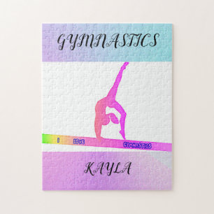 GYMNASTICS PUZZLE PERSONALISIERT!