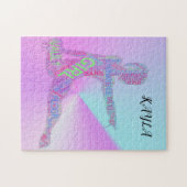 GYMNASTICS PUZZLE PERSONALISIERT! (Horizontal)