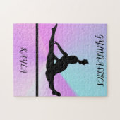 GYMNASTICS PUZZLE PERSONALISIERT! (Horizontal)