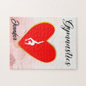 GYMNASTICS PUZZLE PERSONALISIERT (Horizontal)