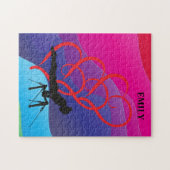 GYMNASTICS PUZZLE PERSONALISIERT! (Horizontal)