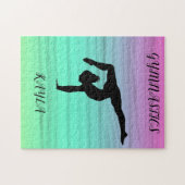 GYMNASTICS PUZZLE PERSONALISIERT! (Horizontal)