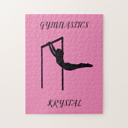 GYMNASTICS PUZZLE PERSONALISIERT! (Vertikal)