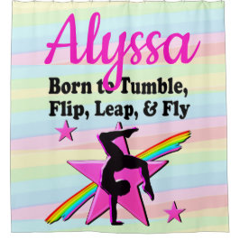 GYMNASTICS QUEE DUSCHVORHANG