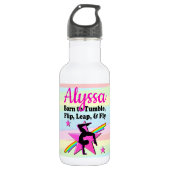 GYMNASTICS QUEE EDELSTAHLFLASCHE (Vorderseite)