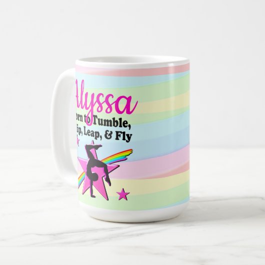 GYMNASTICS QUEE KAFFEETASSE (Vorderseite Links)