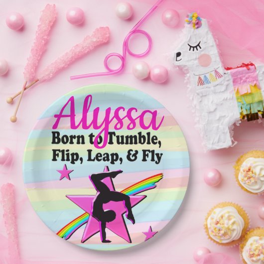 GYMNASTICS QUEE PAPPTELLER (Party)