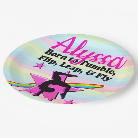 GYMNASTICS QUEE PAPPTELLER (Schrägansicht)