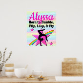 GYMNASTICS QUEE POSTER (Küche)