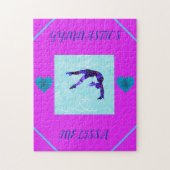 GYMNASTICS Rätsel personalisiert. Puzzle (Vertikal)