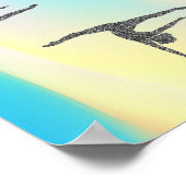 " GYMNASTICS" Regenbogen Jigsaw Puzzle Poster (Ecke)