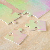 "GYMNASTICS" Regenbogen Puzzle (Seite)