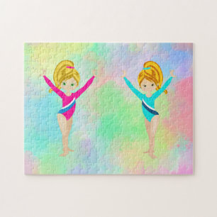 "GYMNASTICS" Regenbogen Puzzle