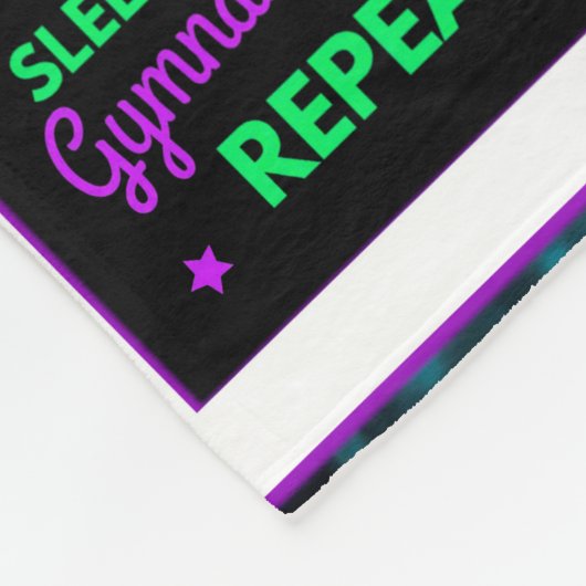 Gymnastics - She believed she could fly Qbs TTA Fleecedecke (Ecke)