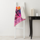 GYMNASTICS SHERPA MEDIUM BLANKET MIT NAME. SHERPADECKE (Beispiel)