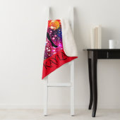 GYMNASTICS SHERPA MEDIUM BLANKET MIT NAMEN. SHERPADECKE (Beispiel)