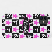 GYMNASTICS STAR-POSEN PERSONALISIERT Case-Mate iPhone HÜLLE (Rückseite (Horizontal))