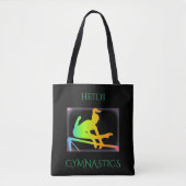 GYMNASTICS TASCHE MIT INDIVIDUELLE NAME! (Vorderseite)