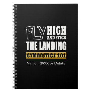 Gymnastik 101 Fliegenhoch - Bar Gymnast Notizblock