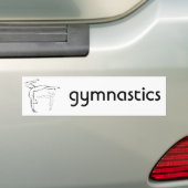 Gymnastik 2 autoaufkleber (Auf Auto)