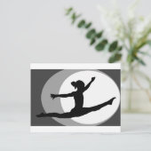 Gymnastik 4 postkarte (Stehend Vorderseite)