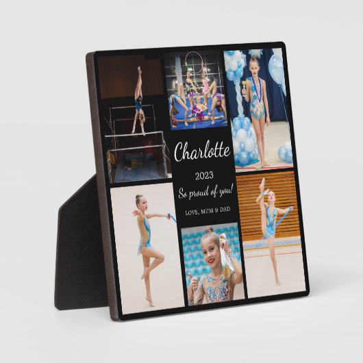 Gymnastik 6 Fotomaterial Modern Keepake Fotoplatte (Vorderseite)