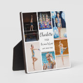 Gymnastik 6 Fotomaterial Modern Keepake Fotoplatte (Vorderseite)