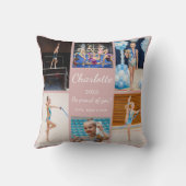 Gymnastik 6 Fotomaterial Pink Keepake Kissen (Rückseite)