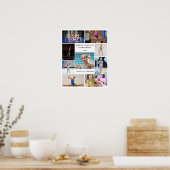 Gymnastik 9 Foto Collage Personalisiertes Poster (Küche)