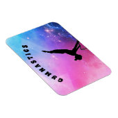 Gymnastik Abstrakt Magnet (Rechte Seite)