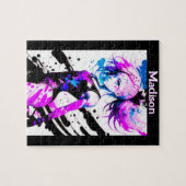 Gymnastik Abstrakt Spirit of the Gymnast Custom Puzzle (Horizontal)