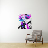 Gymnastik Abstrakter Geist des Gymnastes Wandteppich (Beispiel)