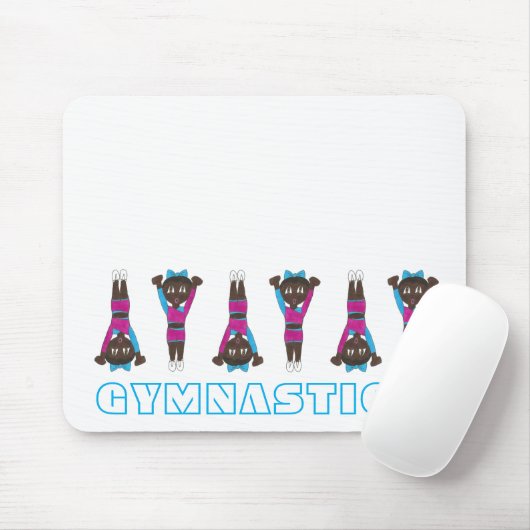 Gymnastik Acrobatics Tumbling Dance Studio Gym Mousepad (Mit Mouse)