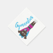 Gymnastik Acrobatics Tumbling Dance Studio Gym Serviette (Ecke)