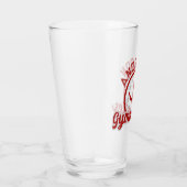 Gymnastik ADD NAME Gymnast Vault Floor Athlete Glas (Rechts)