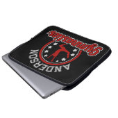 Gymnastik ADD NAME Gymnast Vault Floor Athlete Laptopschutzhülle (Vorne Knopf)