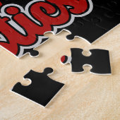 Gymnastik ADD NAME Gymnast Vault Floor Athlete Puzzle (Seite)