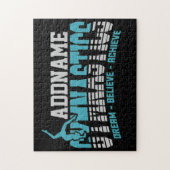 Gymnastik ADD NAME Gymnastik Team Backbike Kickove Puzzle (Vertikal)