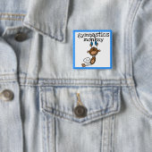 Gymnastik-Affe Button (Beispiel)