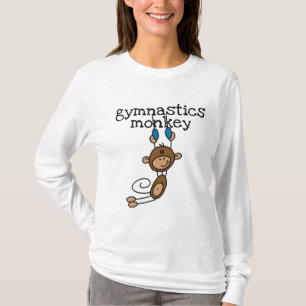 Gymnastik-Affe-T-Shirts und Geschenke T-Shirt