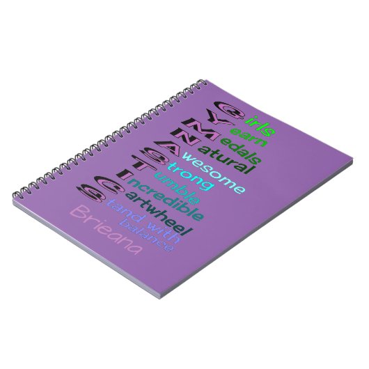 Gymnastik (Änderungsname) Notizblock (Linke Seite)