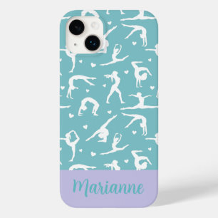 Gymnastik Aquamarin Individuelle Name Girlie Case-Mate iPhone 14 Plus Hülle