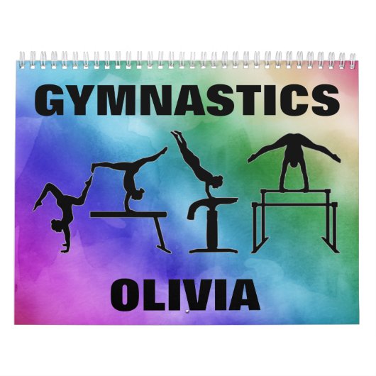 Gymnastik Aquarellkalender Kalender (Titelbild)
