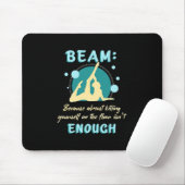 Gymnastik auf dem Boden Mousepad (Mit Mouse)