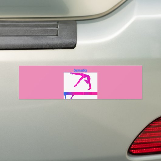 Gymnastik Autoaufkleber. Autoaufkleber (Auf Auto)